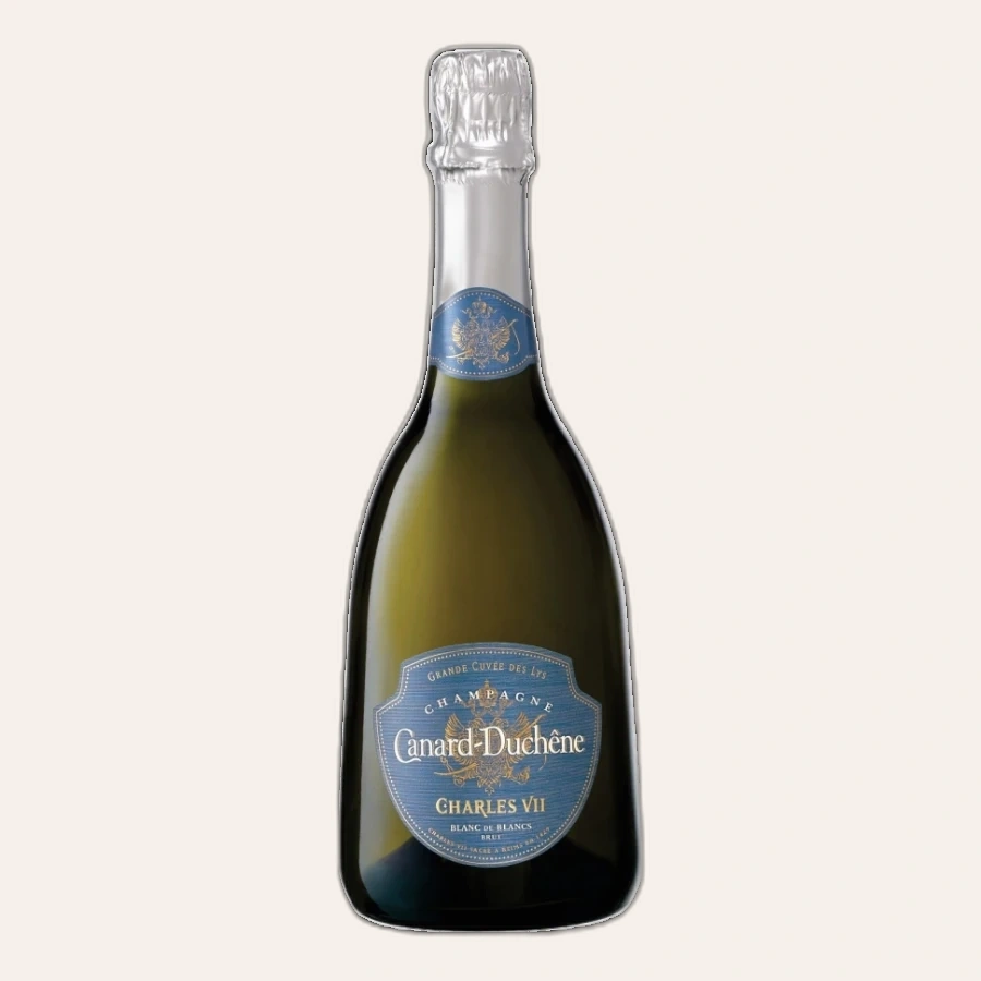 Rượu Champagne Pháp Canard Duchene Charles VII Blanc De Blanc