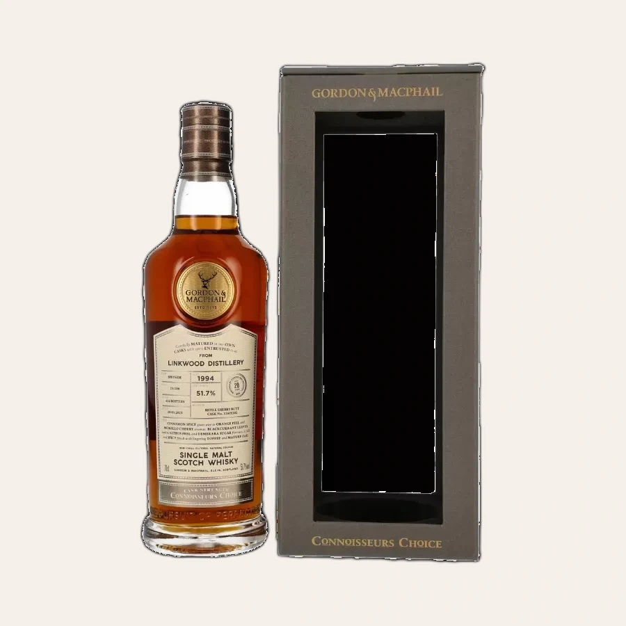 Rượu Whisky Linkwood 28 Year Old Gordon & Macphail 1994