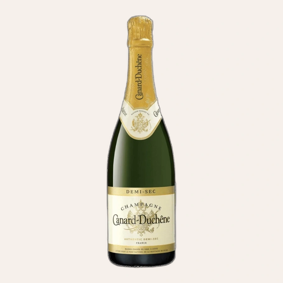 Rượu Champagne Pháp Canard Duchene Demi Sec