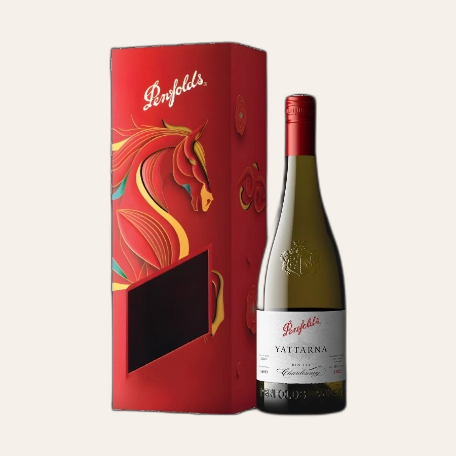 Rượu Vang Trắng Úc Penfolds Bin 144 Yattarna Hộp Quà Tết 2026