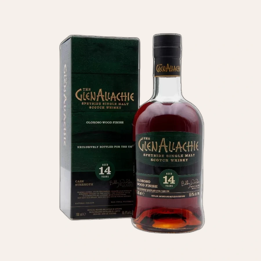 Rượu Whisky GlenAllachie 14 Year Old Cask Strength