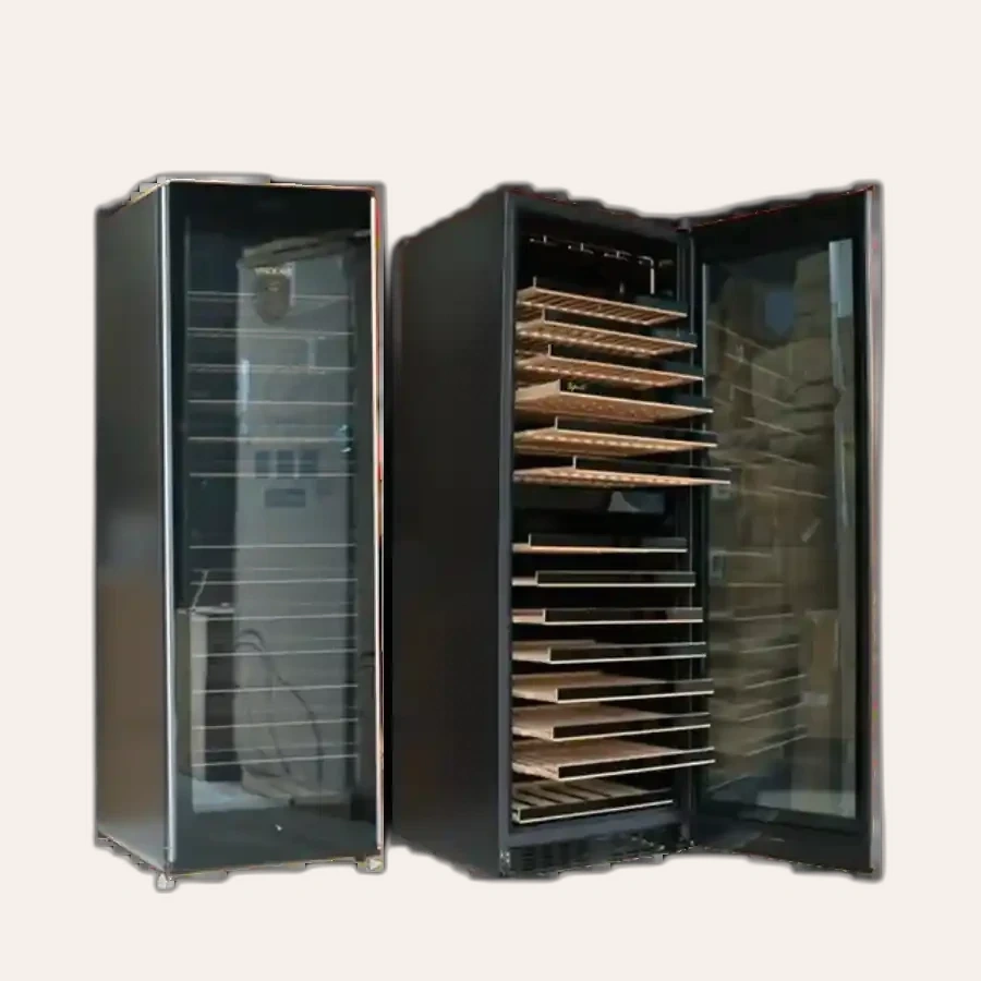 Tủ Rượu Vang Vinocave 146 Chai Giá Gỗ