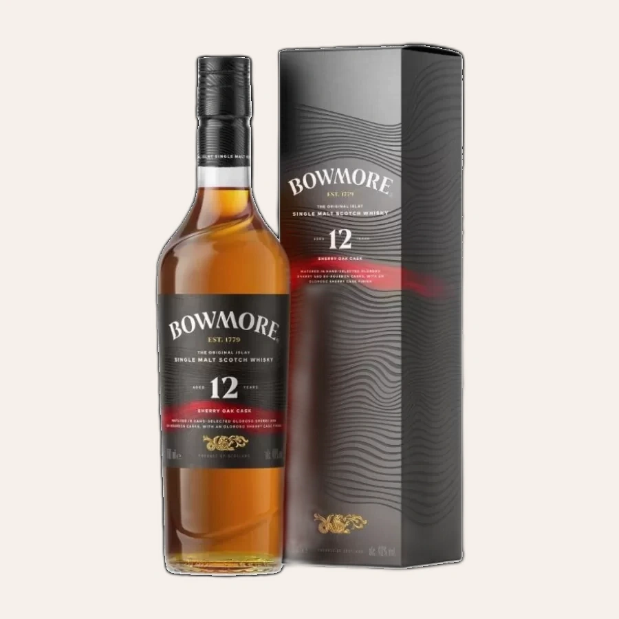 Rượu Whisky Bowmore 12 Year Old Sherry Oak Cask