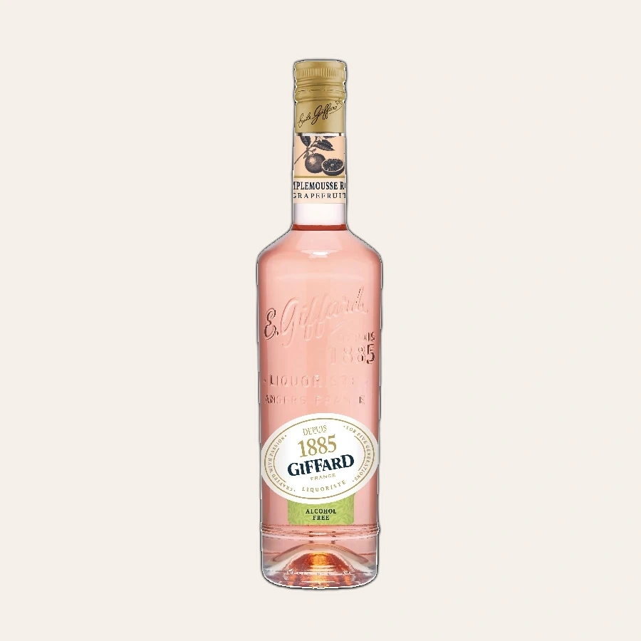 Rượu Liqueur Pháp Giffard Grapefruit Alcohol Free