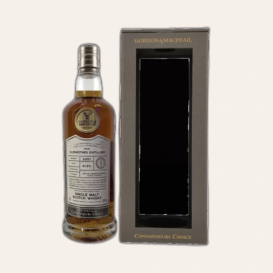 Rượu Whisky Glenrothes 16 Year Old Gordon & Macphail 2007
