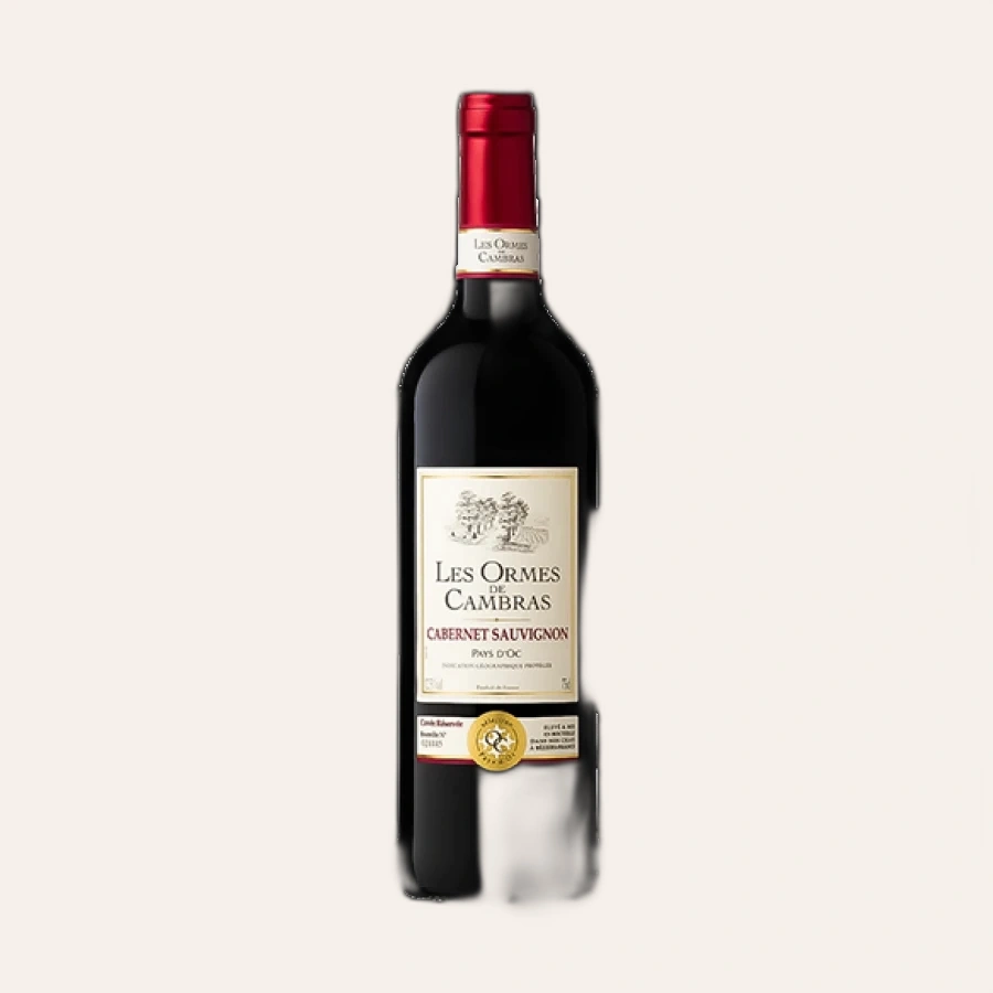 Rượu Vang Đỏ Pháp Les Ormes De Cambras Cabernet Sauvignon