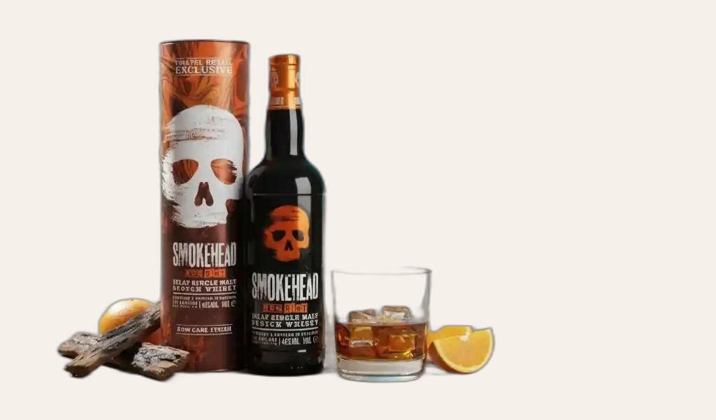  Rượu Whisky Smokehead Rum Cask Riot Travel Retail Exclusive Chất Lượng