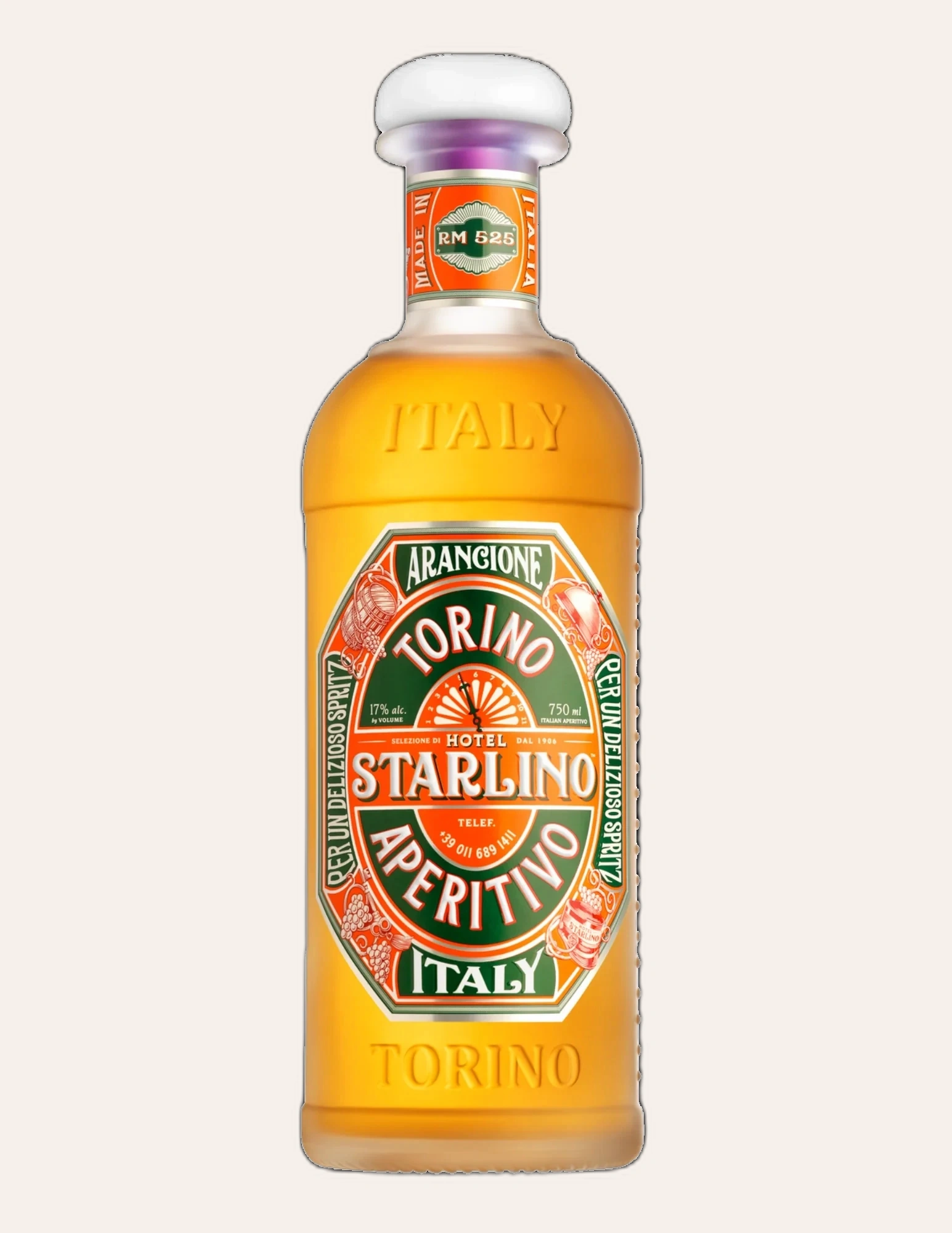 Rượu Vermouth Ý Hotel Starlino Arancione Aperitivo