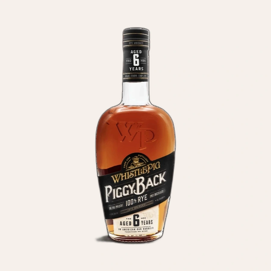 Rượu Whiskey WhistlePig 6 Year Old Piggy Back Rye Whiskey
