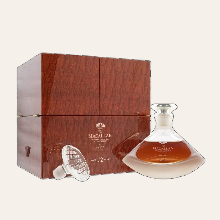 Rượu Whisky The Macallan 72 Year Old In Lalique - The Genesis Decanter