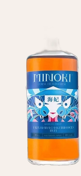 Rượu Rum Nhật Minoki Mizunara Cask Finished