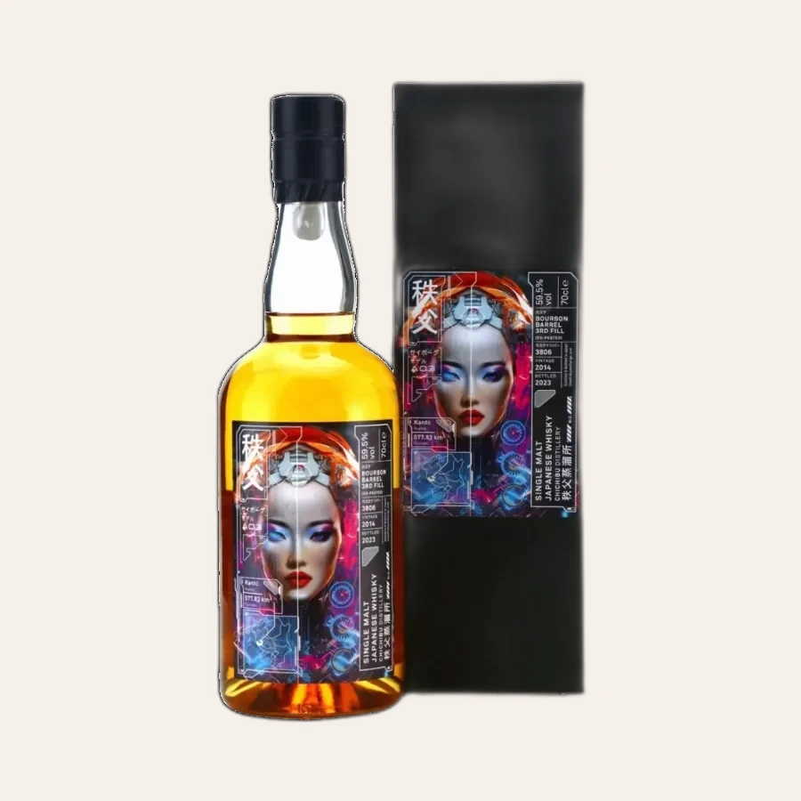 Rượu Whisky Nhật Chichibu 9 Year Old 2014 Cyborg Trilogy A03