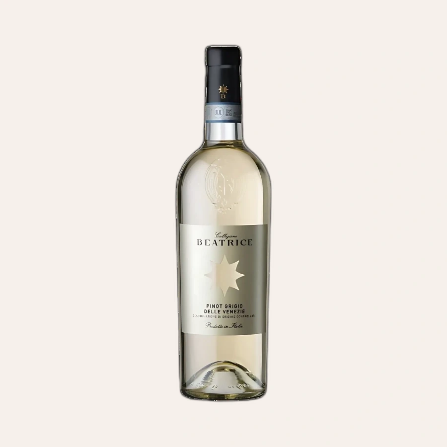 Rượu Vang Trắng Ý Pirovano Collezione Beatrice Pinot Grigio Delle Venezie