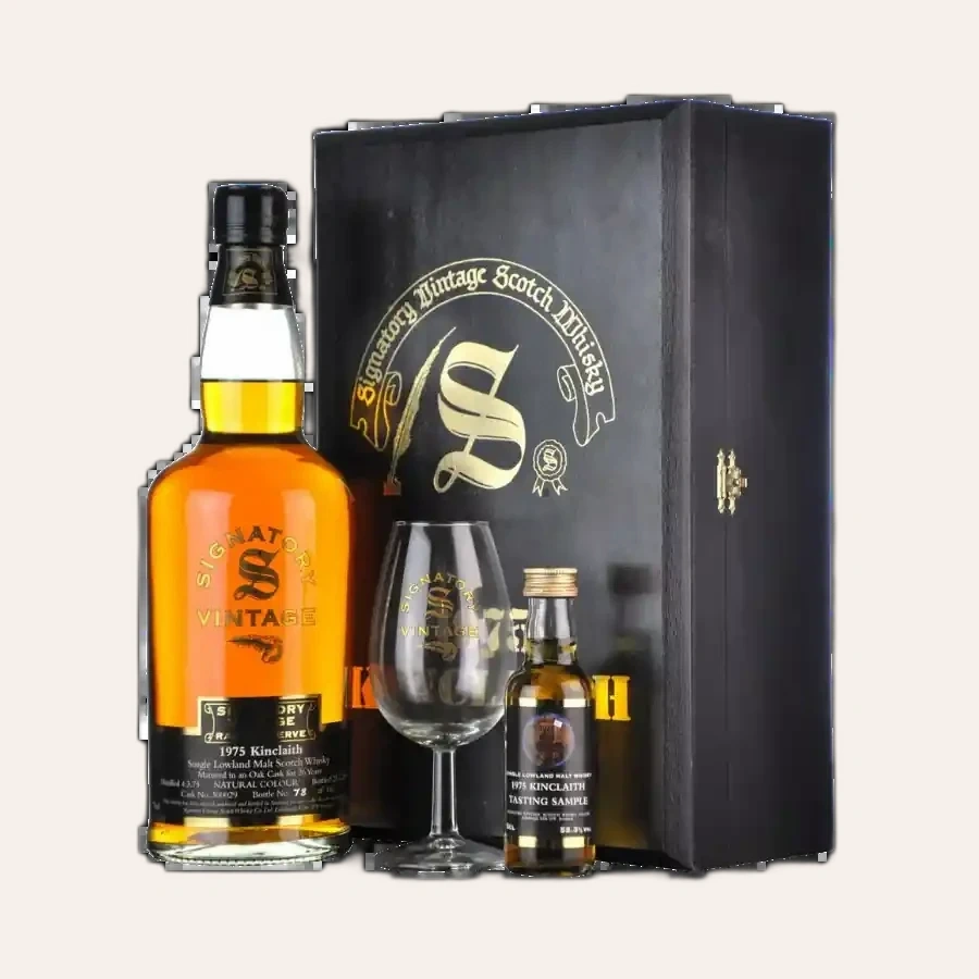 Rượu Whisky Kinclaith 26 Year Old 1975 Bottled 2001 Signatory Vintage Cask 300029