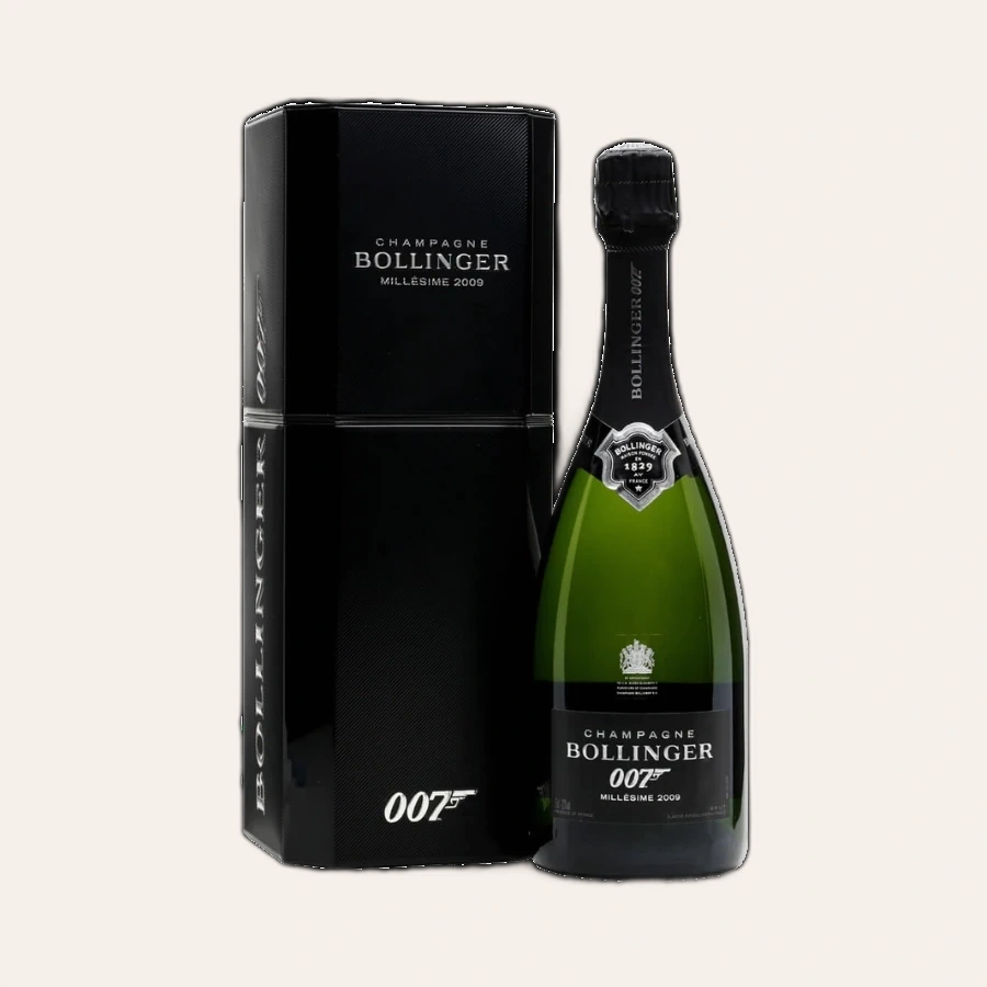Rượu Champagne Pháp Bollinger James Bond 007 Millesime 2009