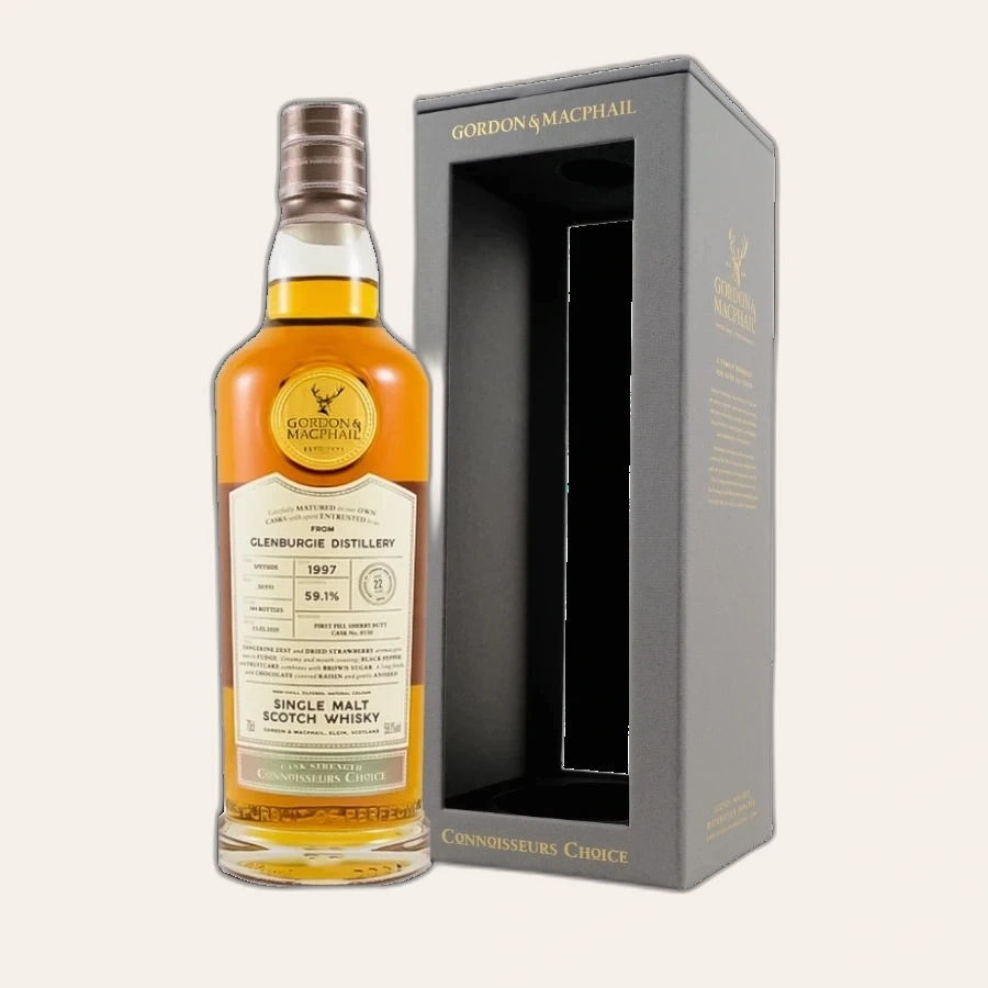 Rượu Whisky Glenburgie 22 Year Old Gordon & Macphail 1997