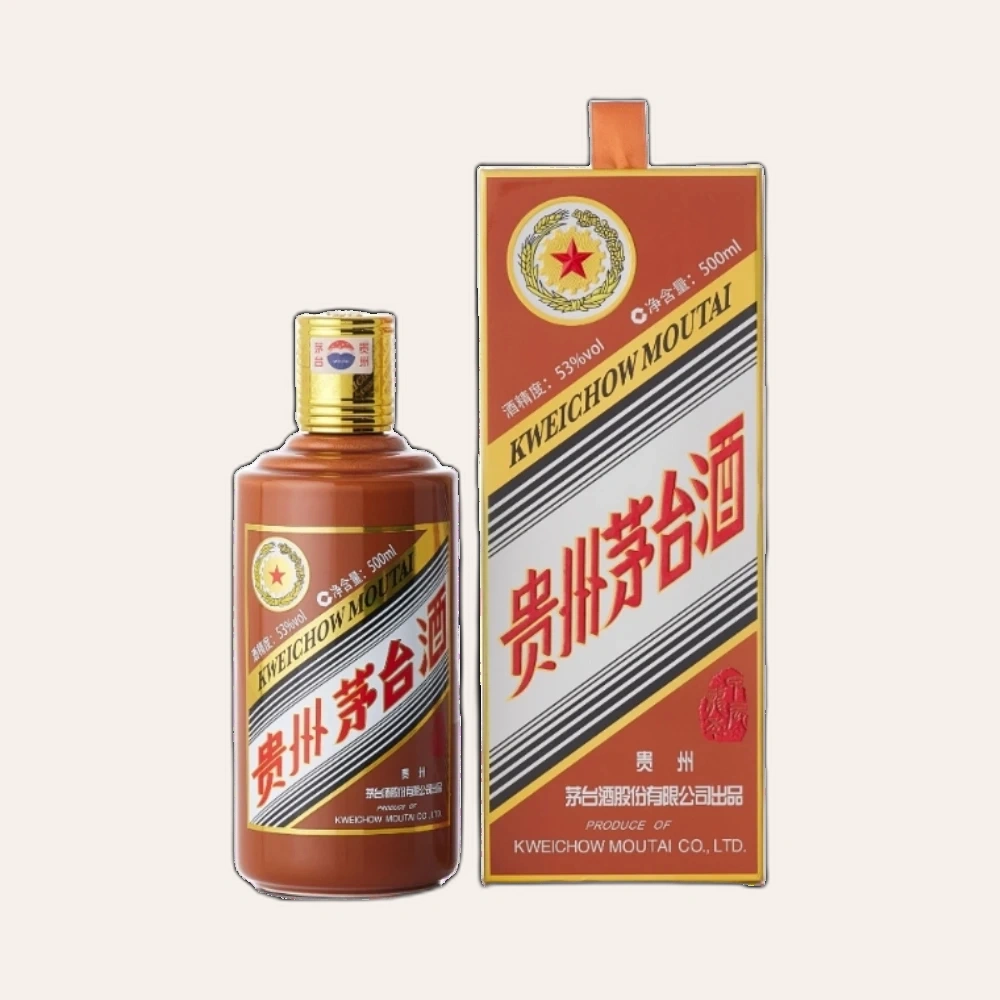 Rượu Kweichow Moutai Five Star Year of the Dragon/ Rượu Mao Đài Năm Sao Giáp Thìn 2024/ 年產 五星牌 貴州茅台酒 - 龍年生肖