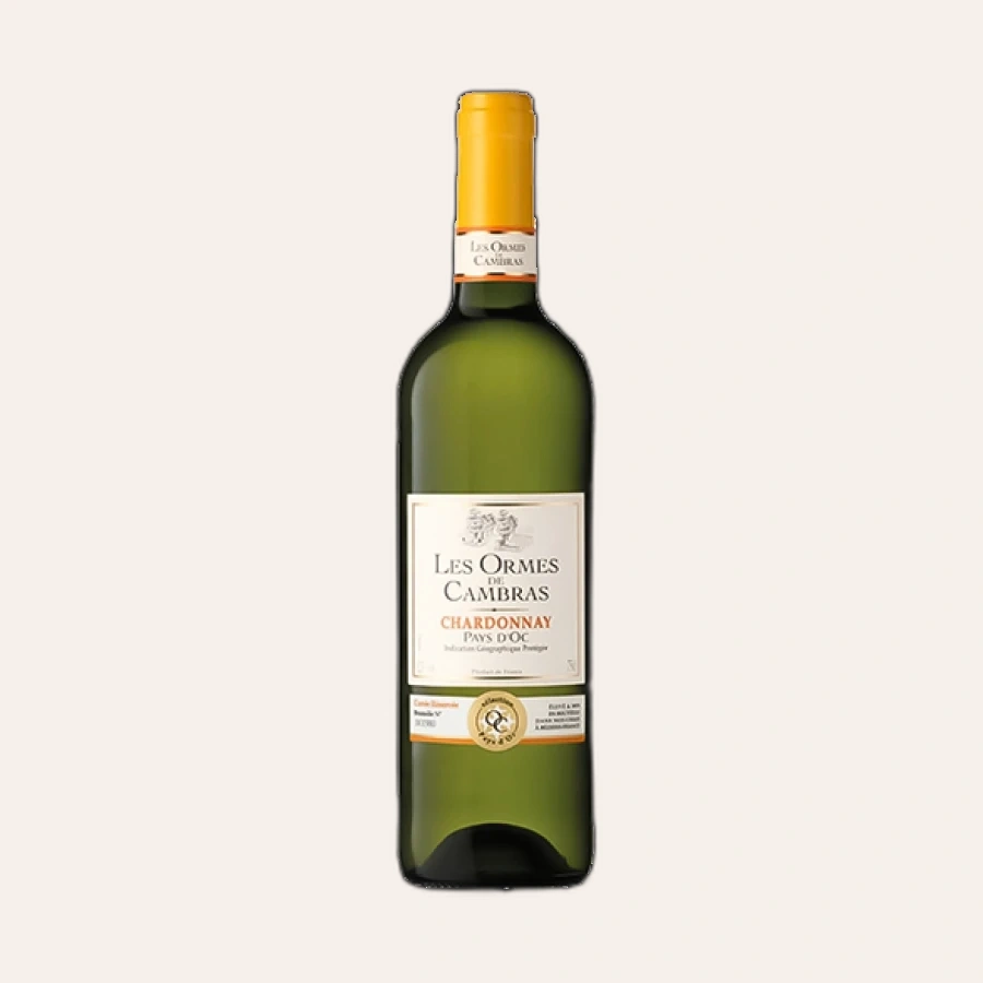 Rượu Vang Trắng Pháp Les Ormes De Cambras Chardonnay