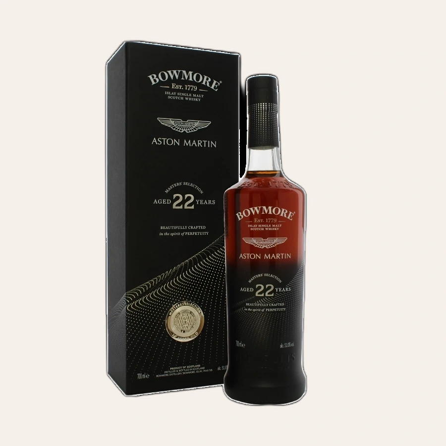 Rượu Whisky Bowmore 22 Year Old Aston Martin Version 3