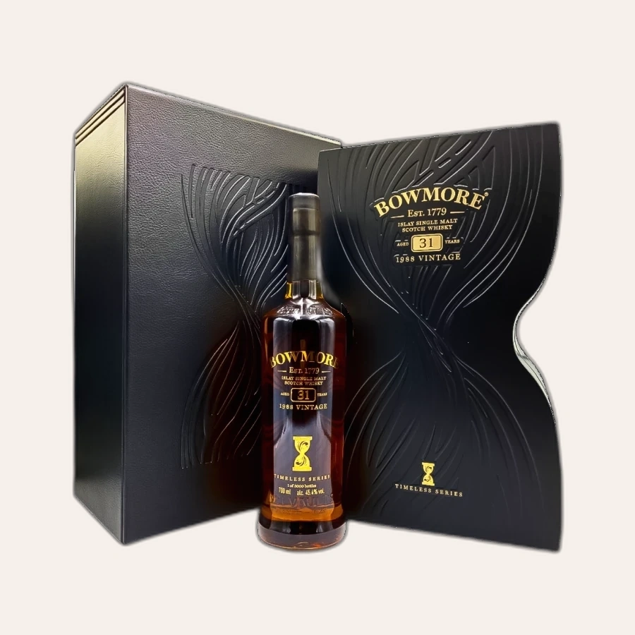 Rượu Whisky Bowmore 31 Year Old Timeless Series Vintage 1988