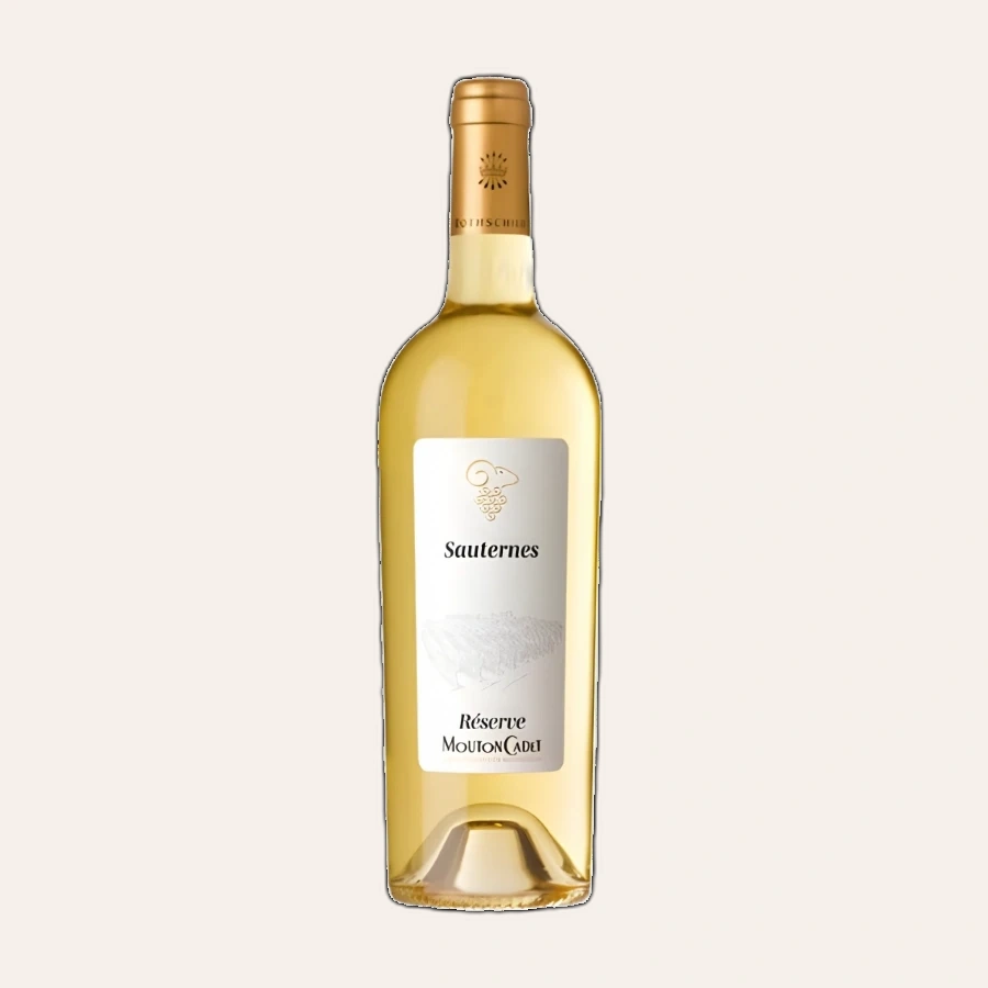 Rượu Vang Trắng Pháp Baron P. de Rothschild Mouton Cadet Reserve Sauternes