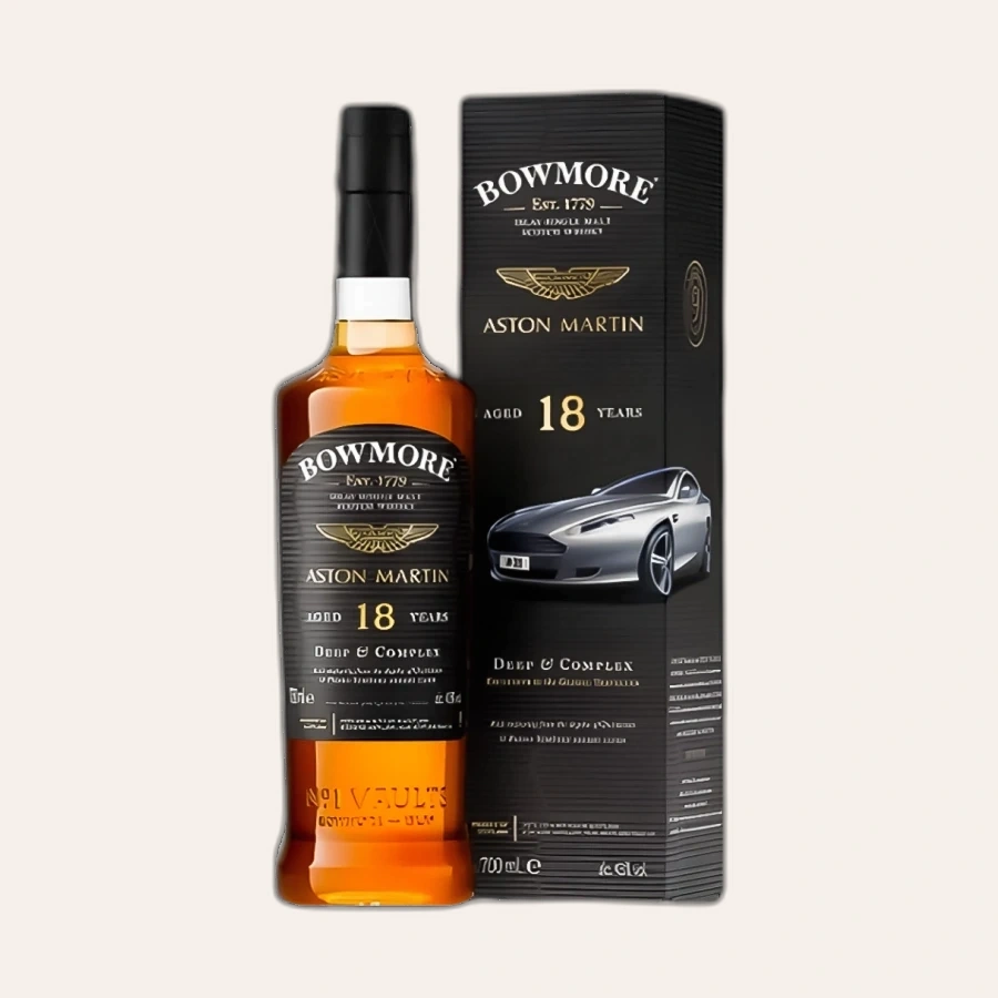Rượu Whisky Bowmore 18 Year Old Aston Martin Version 3