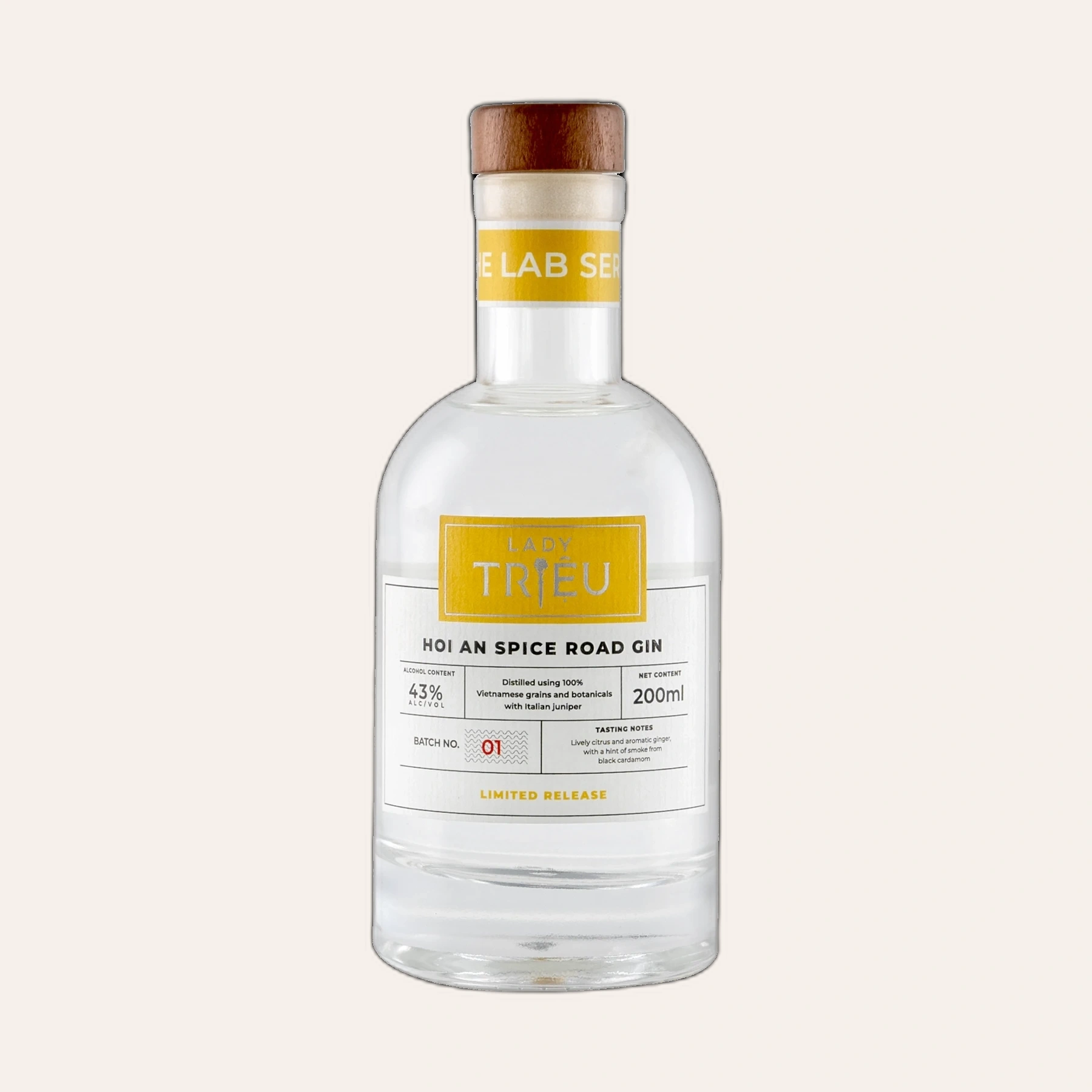 Rượu Gin Việt Nam Lady Triệu Hoi An Spice Road Gin 200ml