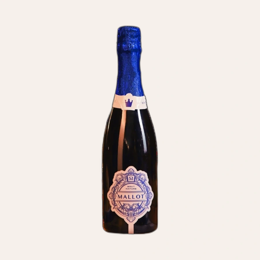 Rượu Champage Pháp Mallot Brut Nature
