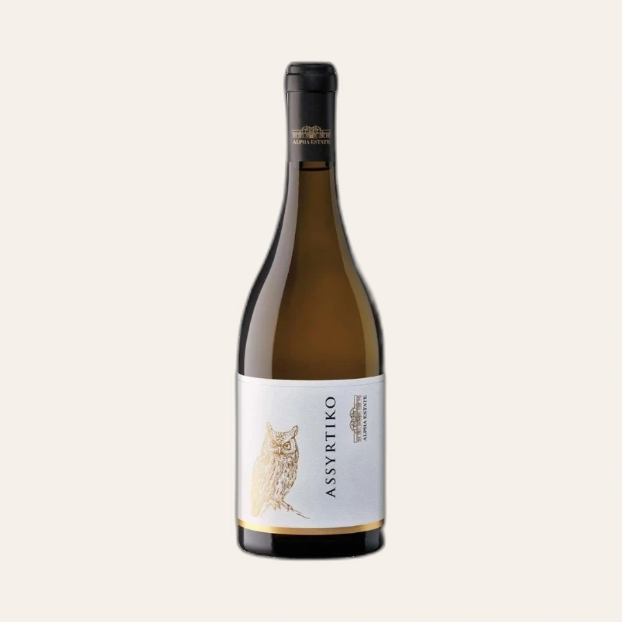 Rượu Vang Trắng Hy Lạp Alpha Estate Assyrtiko