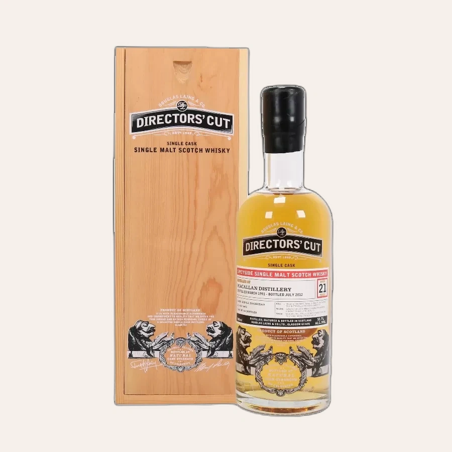 Rượu Whisky Macallan 21 Year Old 1991 Directors Cut Series By Douglas Laing