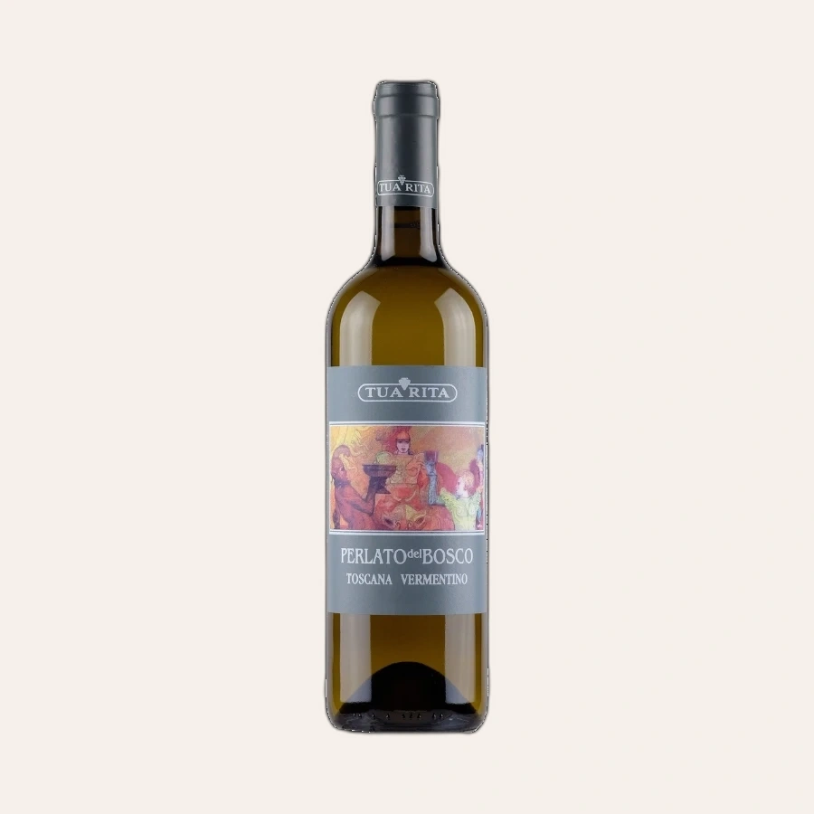 Rượu Vang Trắng Ý Tuarita Perlato Del Bosco Toscana Vermentino 2023