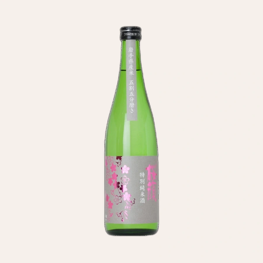 Rượu Sake Nhật Bản Sakuragao Tokubetsu Junmai