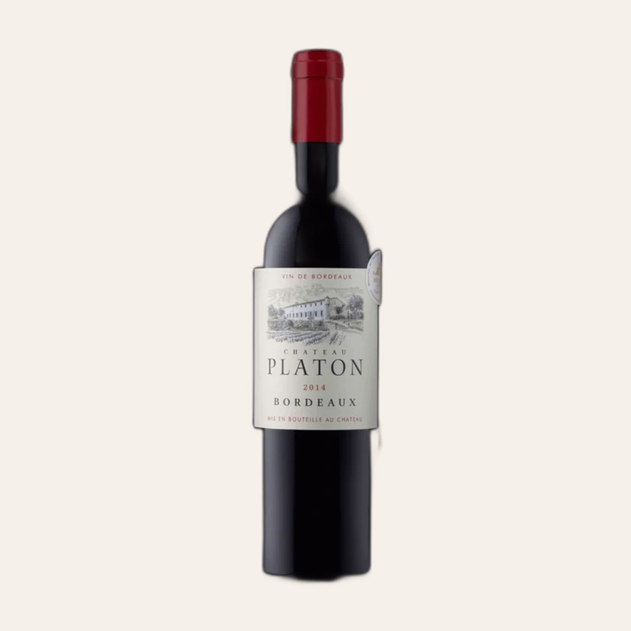 Rượu Vang Đỏ Pháp Chateau Platon Bordeaux