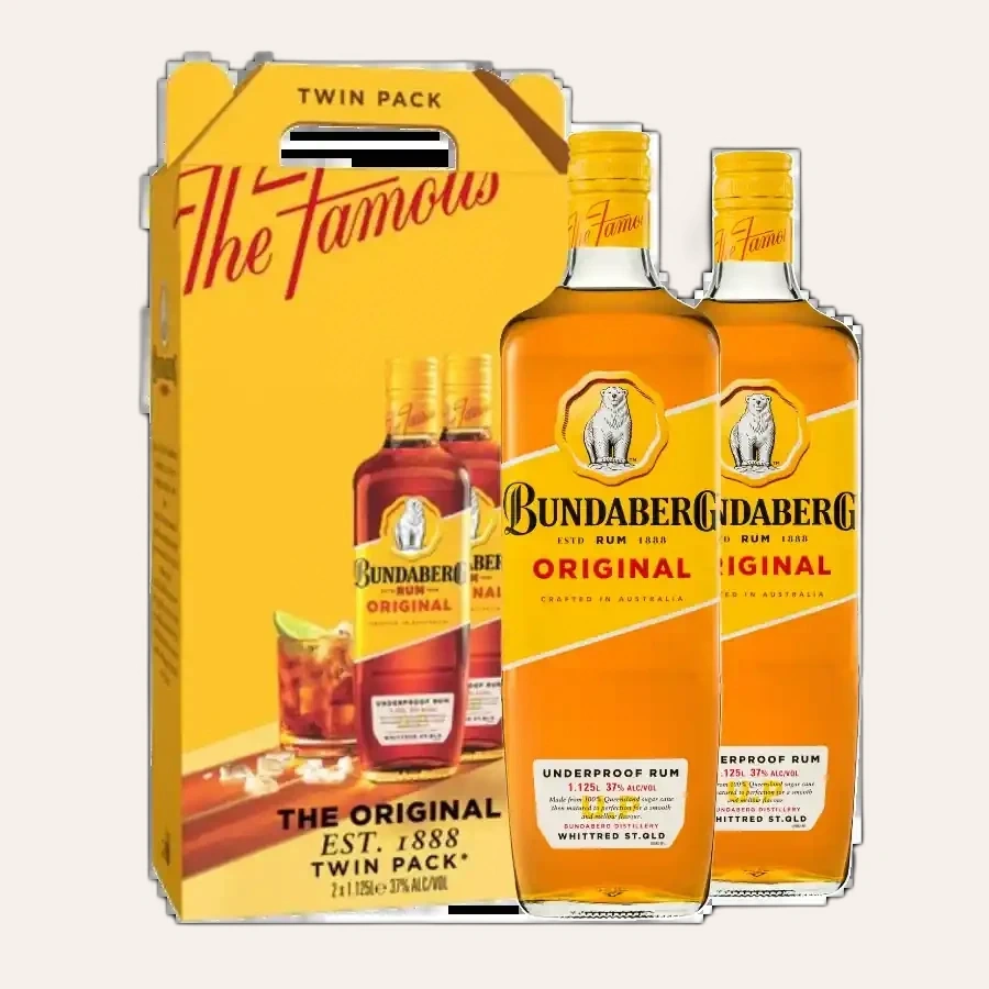 Rượu Rum Úc Bundaberg Original Twin-pack