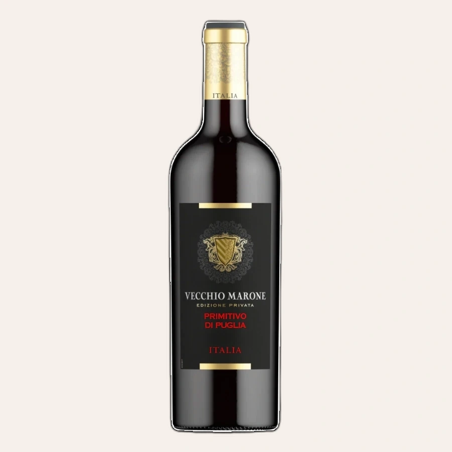Rượu Vang Đỏ Ý Vecchio Marone Primitivo Di Puglia
