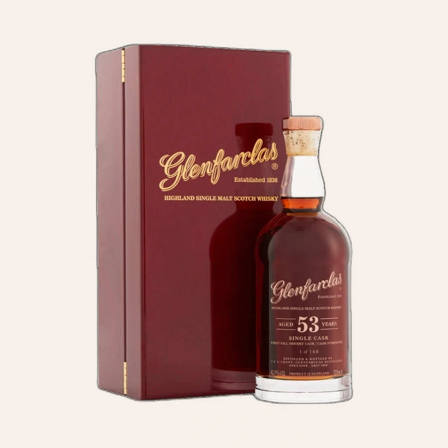 Rượu Whisky Glenfarclas 53 Year Old Single Cask