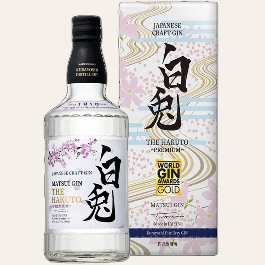 Rượu Gin Nhật Matsui Hakuto Premium