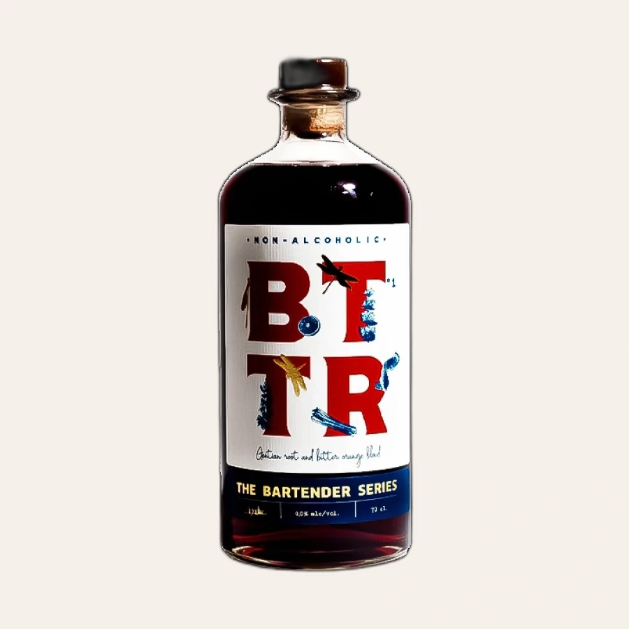 Rượu Gin Pháp Không Cồn Bitter BTTR N01 700ml