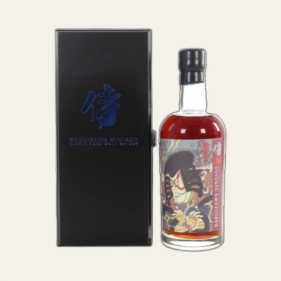 Rượu Whisky Nhật Karuizawa 30 Year Old 1984 Samurai Single Cask