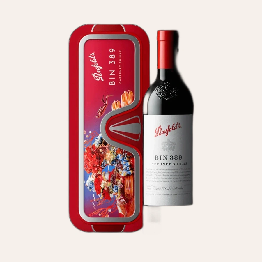 Rượu Vang Úc Penfolds Bin 389  Cabernet-Shiraz Phiên Bản Tết 2024