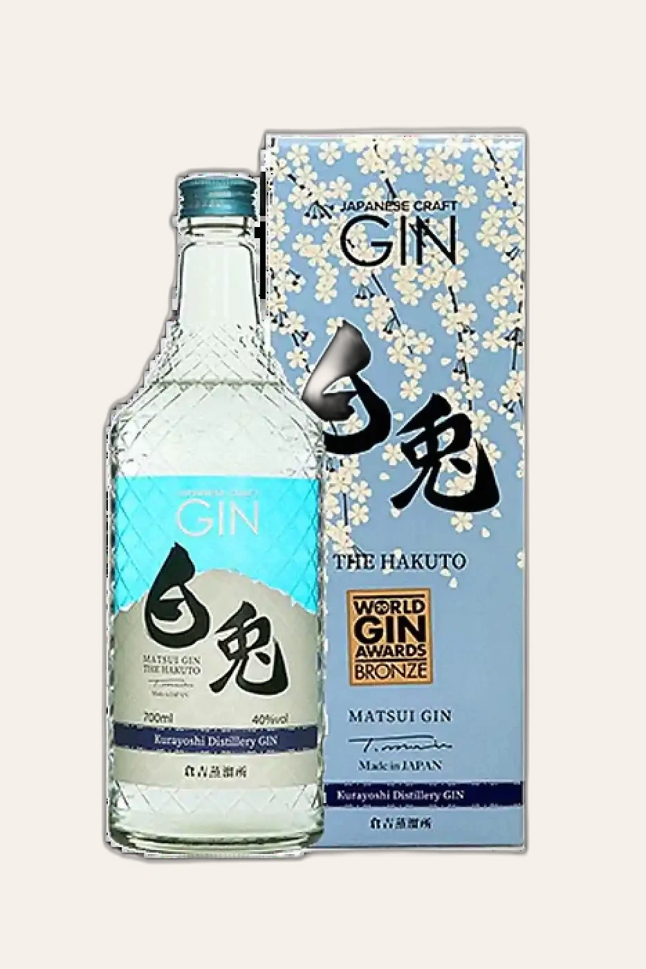 Rượu Gin Nhật The Hakuto