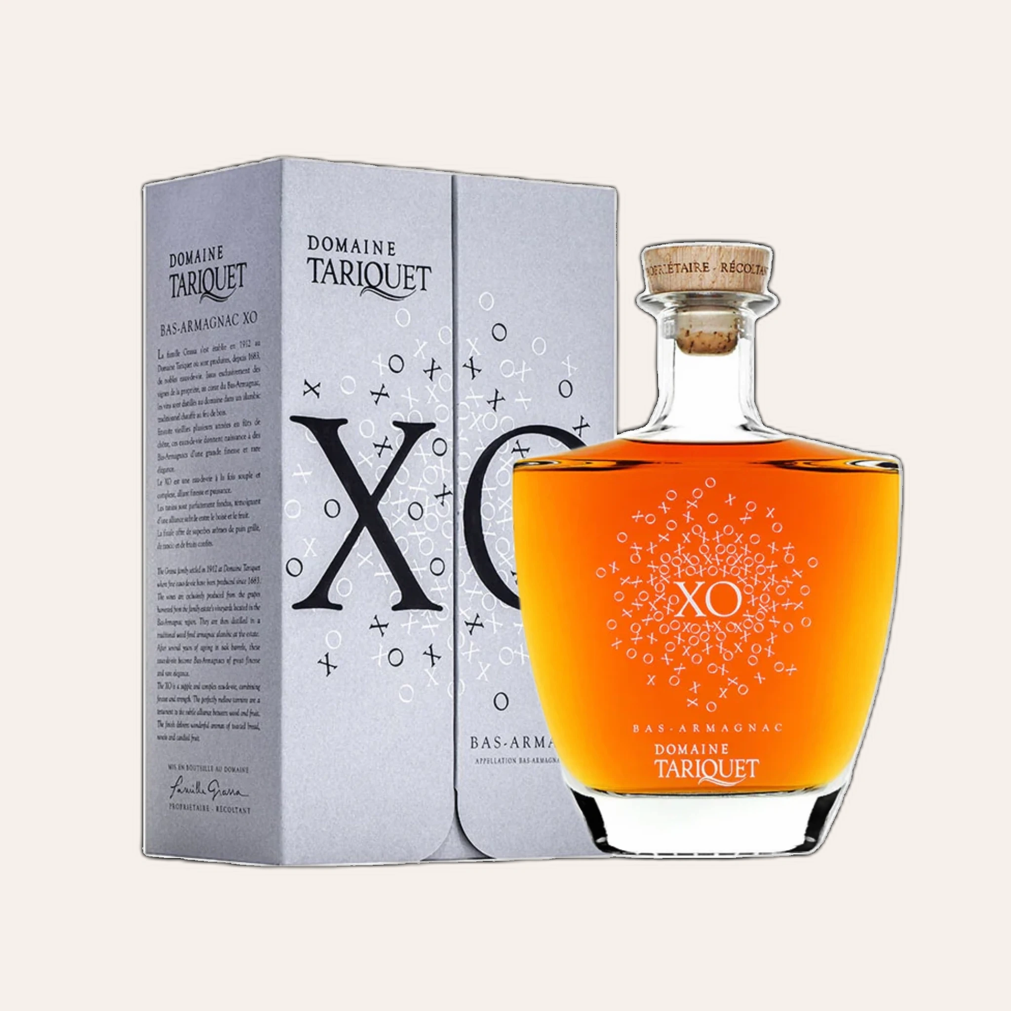 Rượu Brandy Pháp Domaine Tariquet XO Equilibre Bas-Armagnac In Carafe