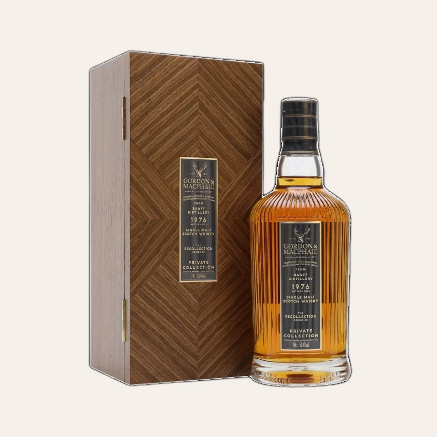 Rượu Whisky Banff 46 Year Old Gordon & Macphail 1976