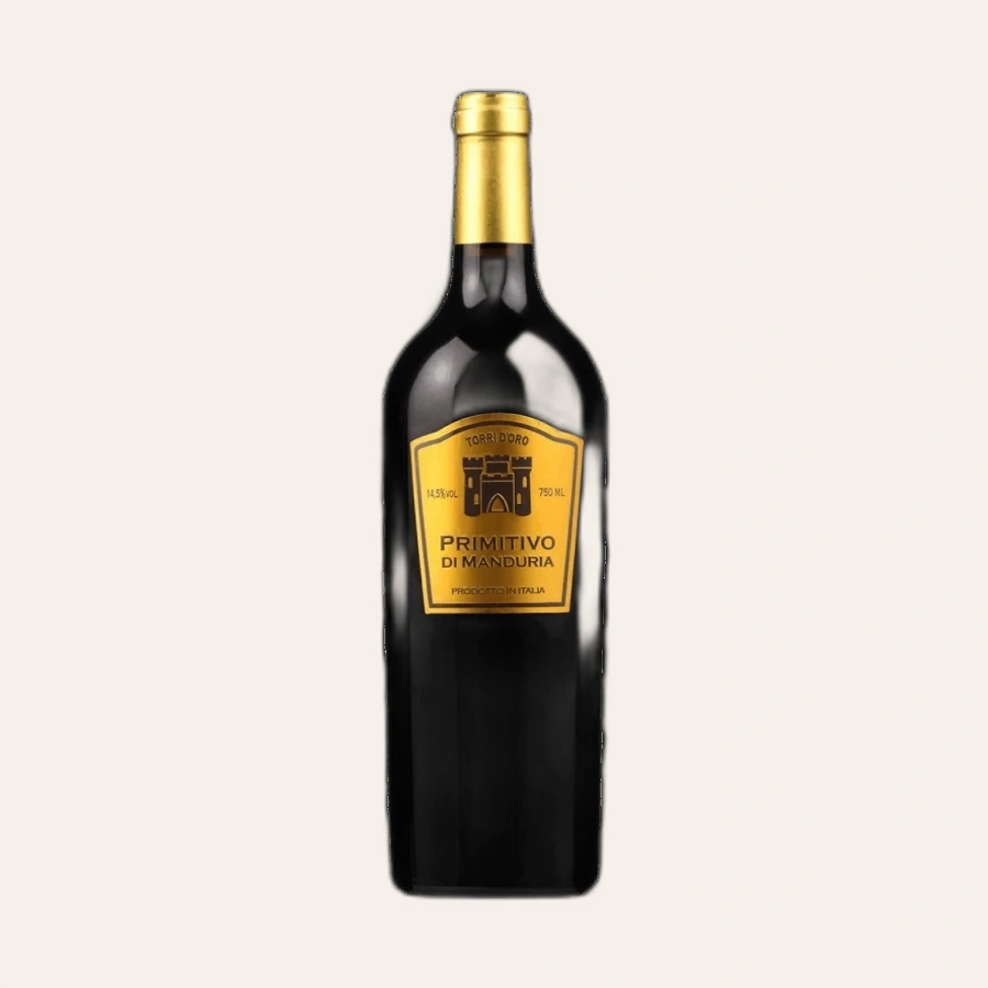 Rượu Vang Đỏ Ý Torri D'oro Primitivo di Manduria