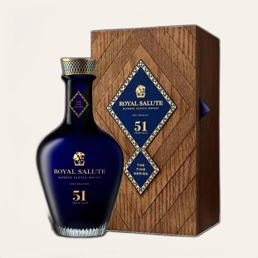 Rượu Whisky Royal Salute 51 Year Old Time Series 2021 Release