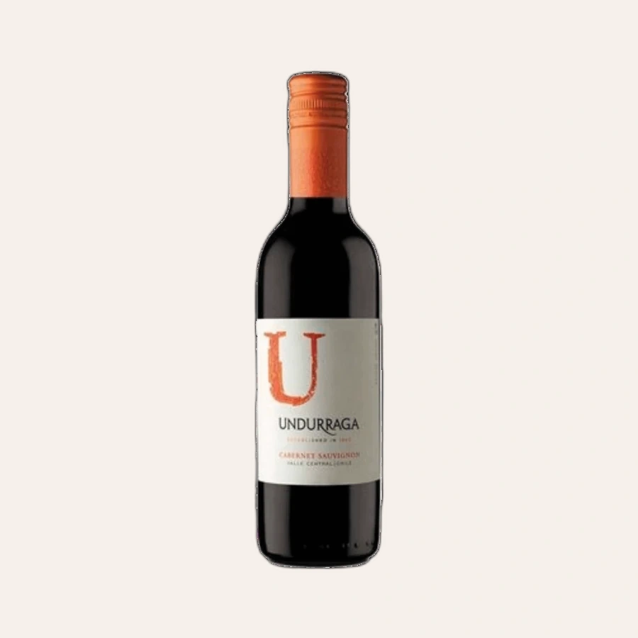 Rượu Vang Đỏ Chile Undurraga Varietales Cabernet Sauvignon 375ml