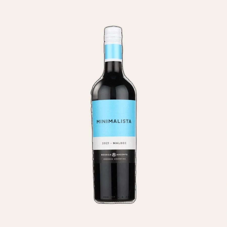 Rượu Vang Đỏ Argentina Bodega Argento Minimalista Malbec