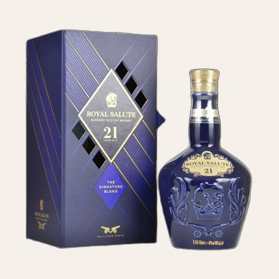 Rượu Whisky Royal Salute 21 Year Old Signature Blend  ( Chivas 21 )