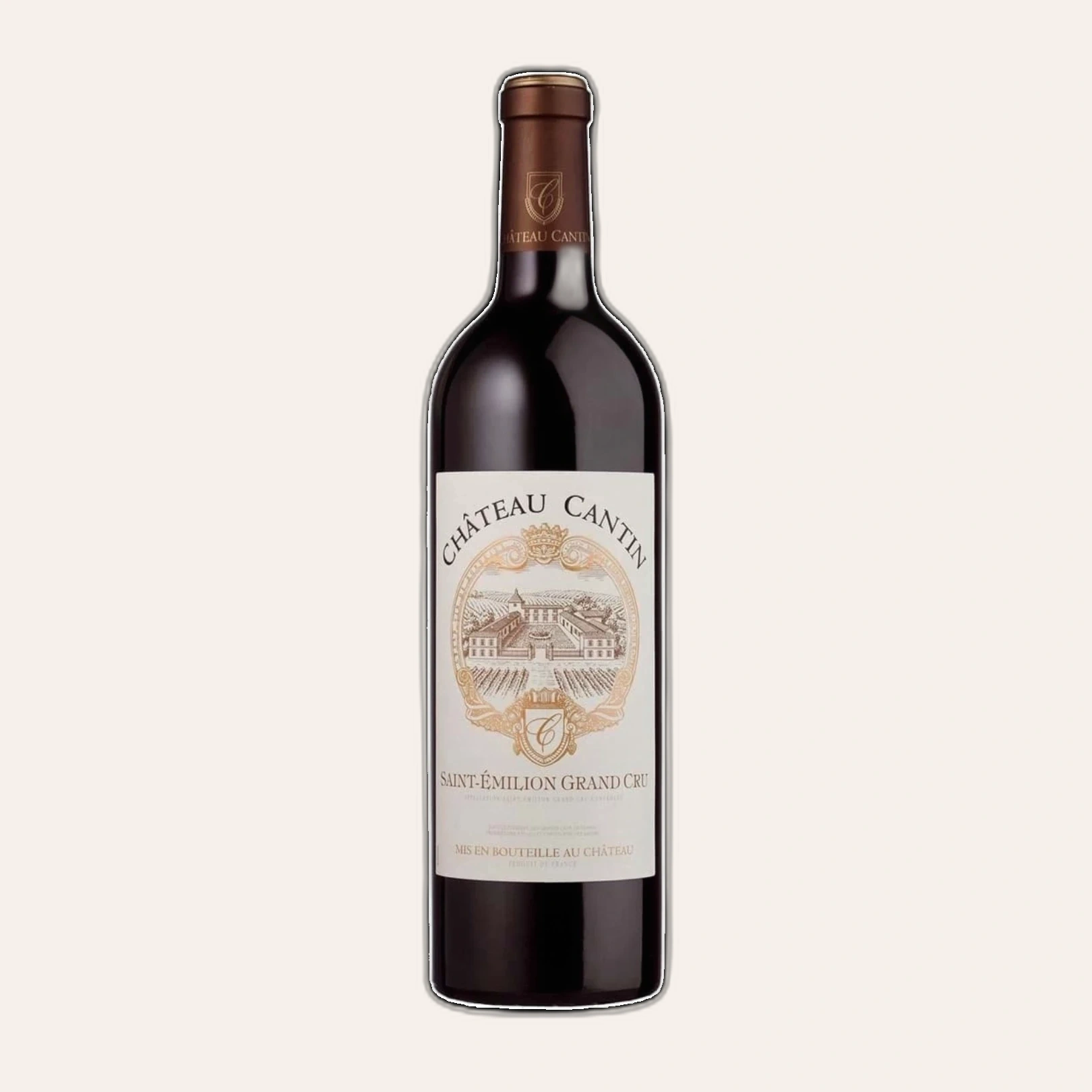 Rượu Vang Đỏ Pháp Chateau Cantin Grand Cru 2017