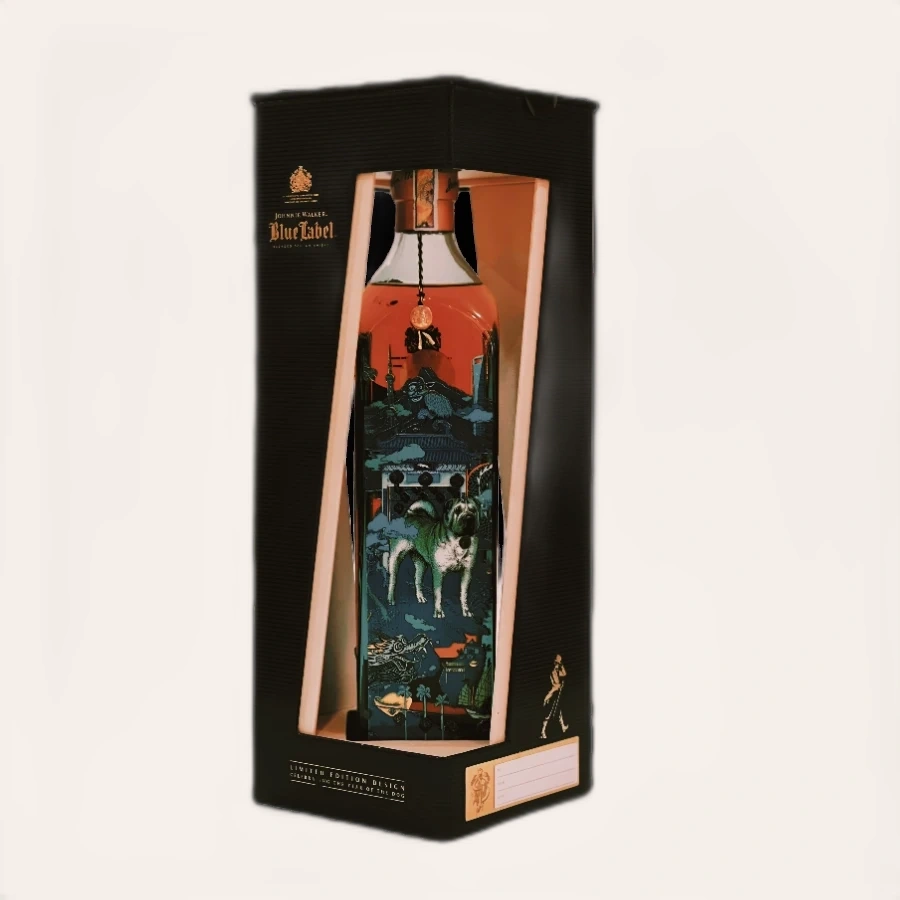 Rượu Whisky Johnnie Walker Blue Label Celebrating The Year Of The Dog